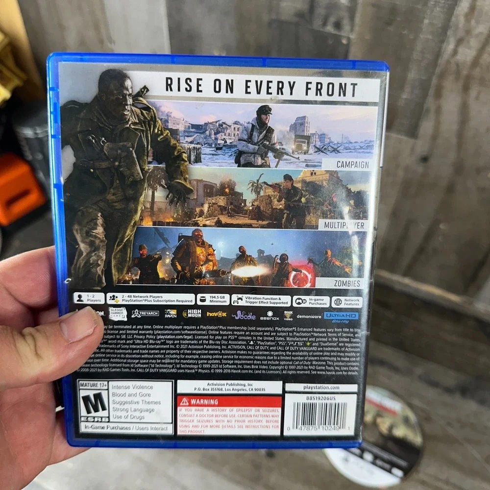 Call of Duty: Vanguard - Sony PlayStation 5 PS5 Tested